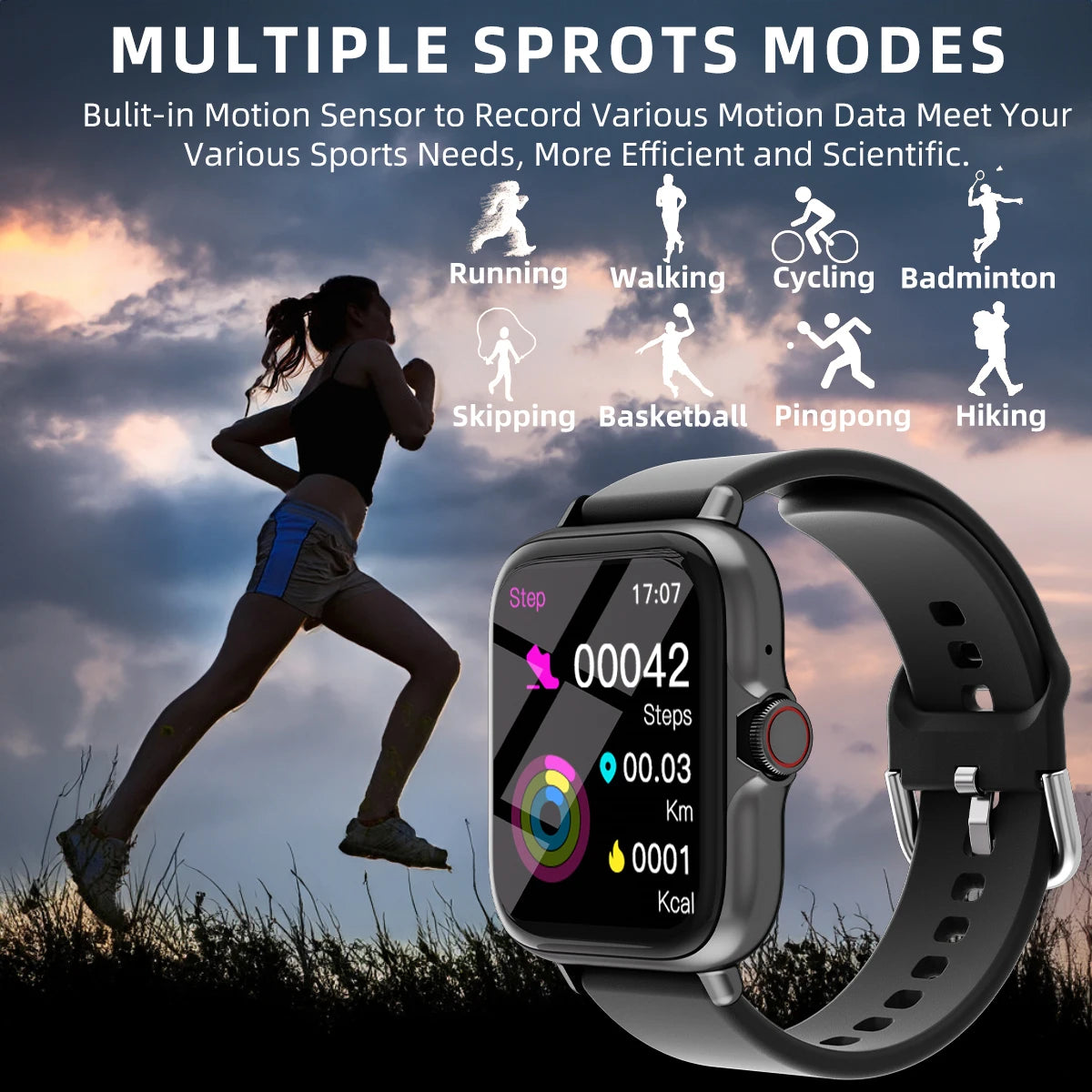 Smart Watch For iPhone & Android