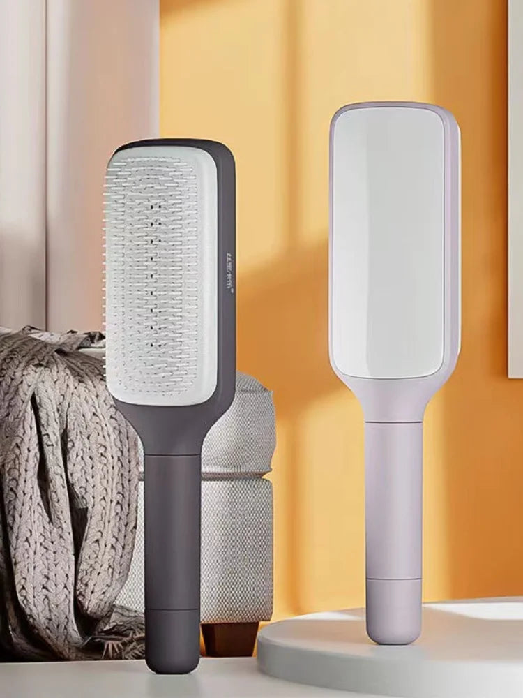 Self Cleaning Hairbrush