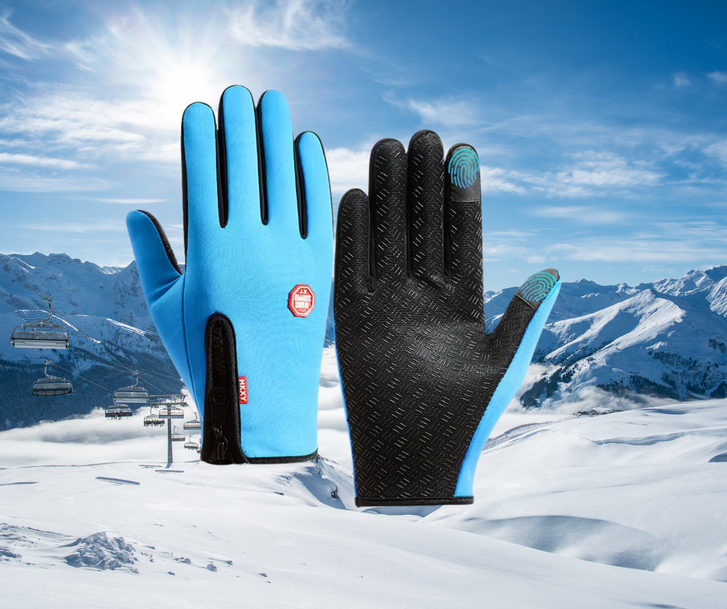 Thermal Gloves for Men Women Touchscreen