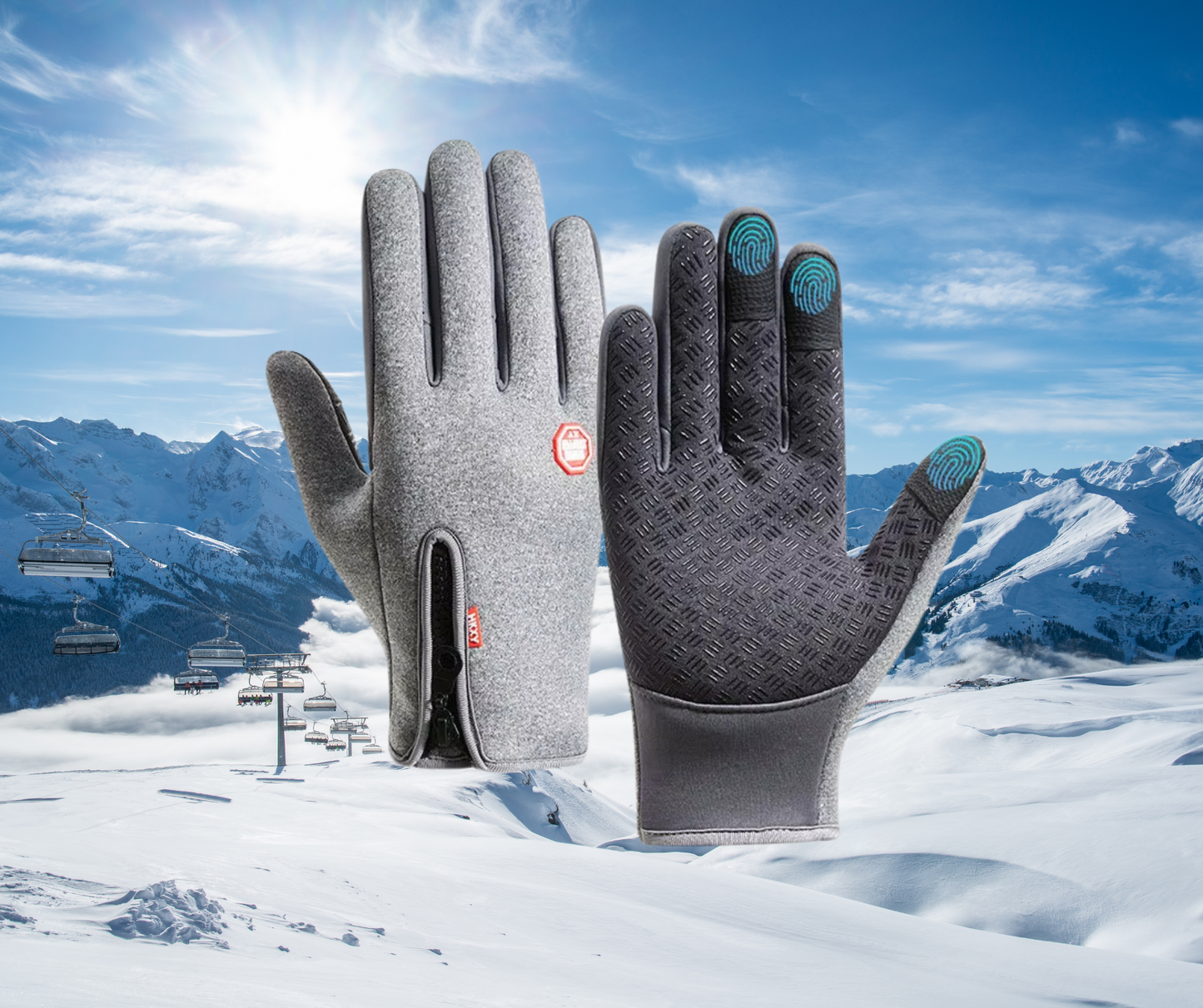 Thermal Gloves for Men Women Touchscreen