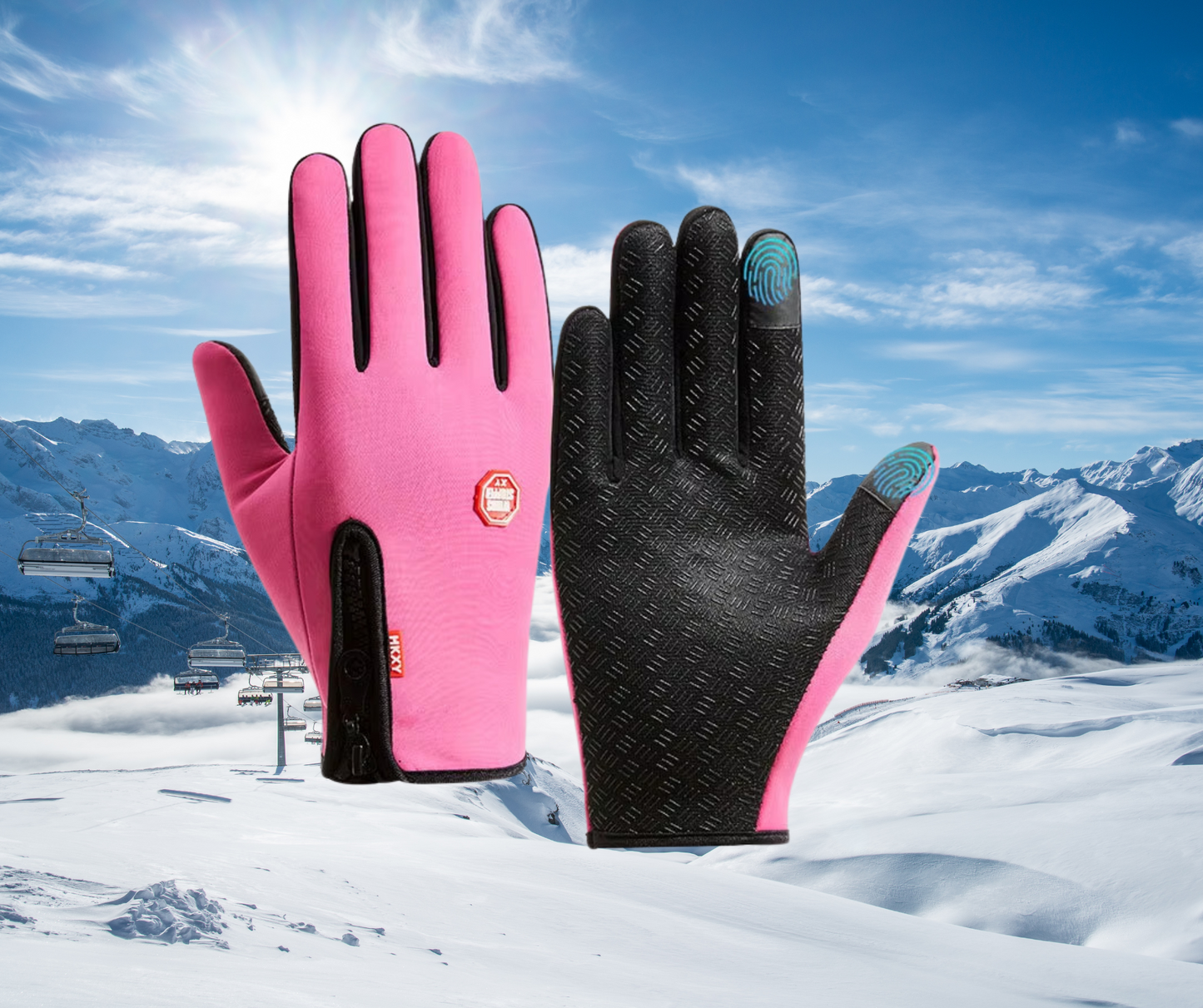 Thermal Gloves for Men Women Touchscreen