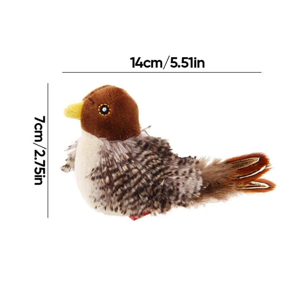 Interactive Chirping Bird Cat Toy