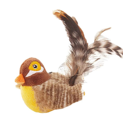 Interactive Chirping Bird Cat Toy